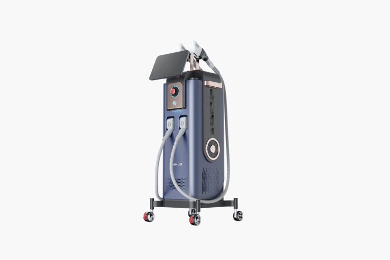 Appareil DPL avec design personnalisable, grand écran tactile, et fonctionnalités avancées pour des soins esthétiques sur mesure.