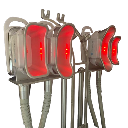 La dernière génération de cryodes avec LED rouge médical pour cryolipolyse vacuum 360° 4D Médic M Essentiel